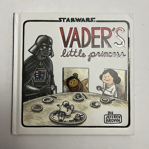 Star Wars Vaders Little Princess by Jeffrey Brown Hardcover Comic Book 2013 - Picture 1 of 7